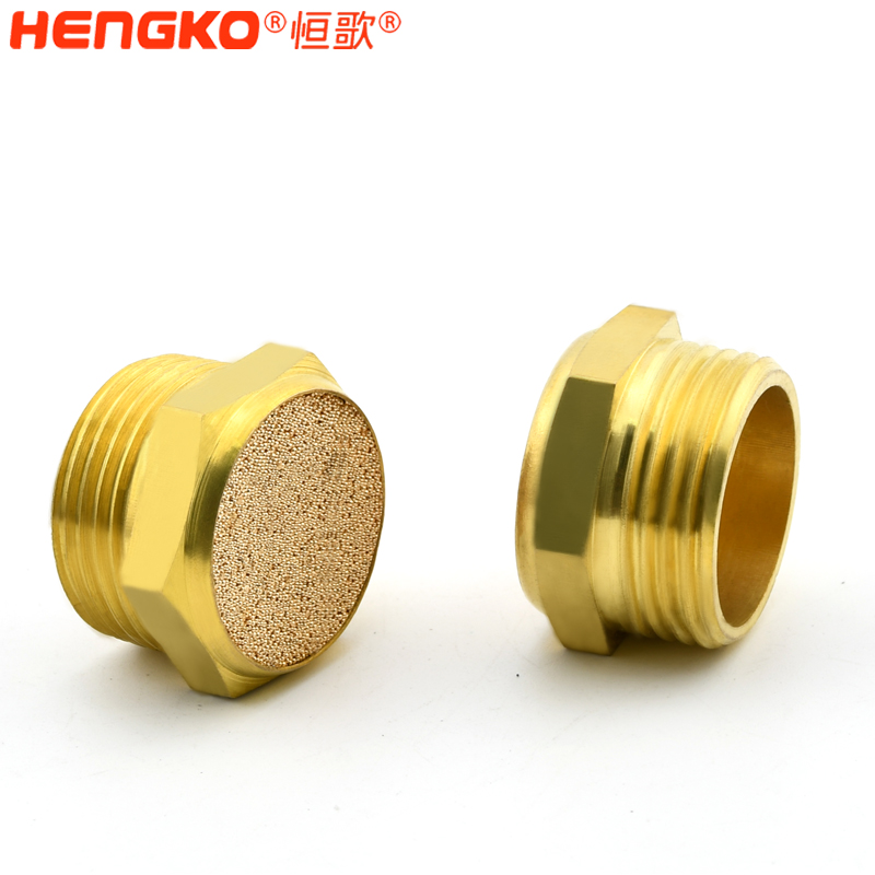 恒歌 HSP型燒結(jié)銅不銹鋼氣動(dòng)排氣消聲器M5降噪元件 Featured Image