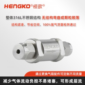 卡套直通過濾器_不銹鋼氣體過濾器_精密高效工藝氣體過濾器