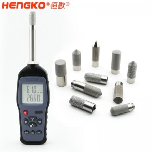 手持式溫濕度標準器 探頭可拆換HG970溫濕度測量儀 Featured Image
