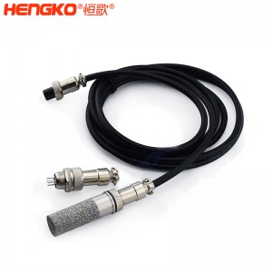恒歌直銷不銹鋼RHT-H20-B平頭溫濕度傳感器探頭帶電線,用于農(nóng)業(yè)大棚