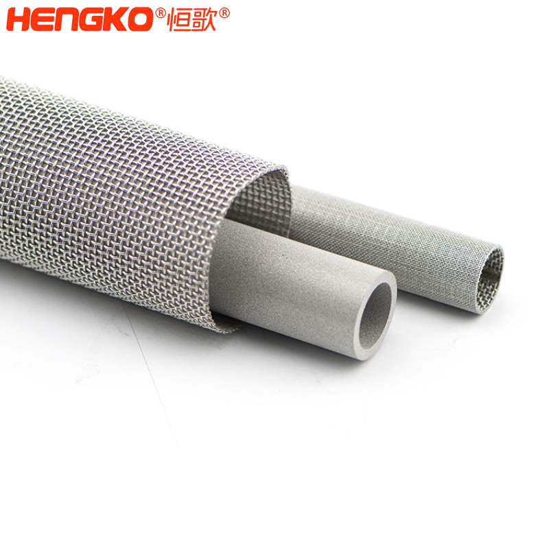 濾芯廠家定制不銹鋼絲燒結不銹鋼過濾管_不銹鋼過濾管可應用在污染水過濾 Featured Image